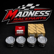 Piston 2JZ Turbo Original Toyota With TP Piston Ring 4 Pcs for 4G63 EVO