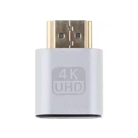 10pcs Support 1920x1080 VGA HDMI-compatible Dummy Plug Virtual Display Emulator Adapter DDC Edid For