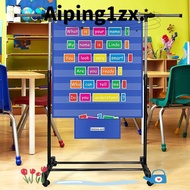 NG1ZX Standards Pocket Chart, Large Educational Classroom Pocket Chart, Durable Class Schedule Chart
