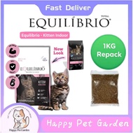 Equilibrio/EQ 1KG Repack Super Premium(Kitten Indoor) Cat Dry Food/Makanan Kering Kucing 猫粮干粮