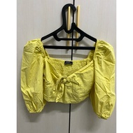 Sabrina Yellow Top