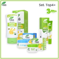 Set TOP4 plus (โลชั่นกันยุงออร์แกนิค USDA 80 ml + บาล์มออร์แกนิค USDA + เจลทารอยดำ + อโรม่า รับ) สำห