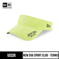 New Era Sports Club Tennis Cyber Green Adjustable Visor