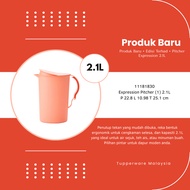 Tupperware Expression Pitcher 2.1L (1) — Slim, Bergaya & Mudah Diguna