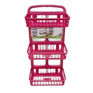 APPLELADY 3 Tier Toilet Rack 3906 Rak Tandas Dinding / Rak Shampoo / Shampoo Rack / Bathroom Rack / 