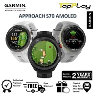 Garmin Approach S70 ( 42mm / 47mm ) - Amoled Premium GPS Golf Smartwatch with multi sport . Touch Screen