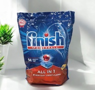 Finish ก้อนล้างจาน ผลิตภัณฑ์ล้างจานชนิดก้อน 90เม็ด 100เม็ด สำหรับเครื่องล้างจาน Power All in1 Dishwa
