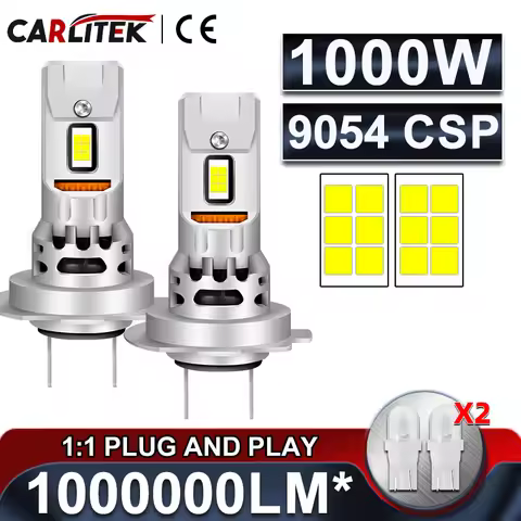 H7 Led Canbus 1000W Car Headlight Bulb 1000000LM Mini 1:1 Halogen Lamp Auto Fog Light For Vw Golf 7/
