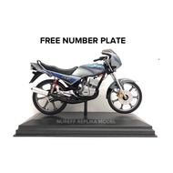 RXZ replika miniature model 1997 grey sisik/ grey pasir