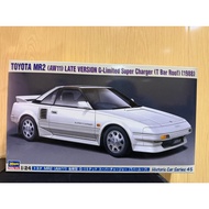 JCT-HASEGAWA 1/24 TOYOTA MR2 AW11 (T Bar Roof) 1988 HC-45