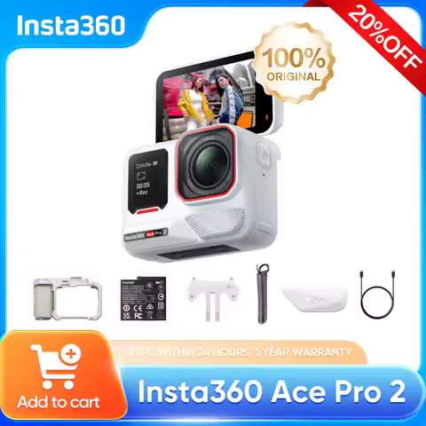 Insta360 Ace Pro 2 Xplorer Bundle - 8K Waterproof Action Camera Co-Engineered with Leica, Leading Lo