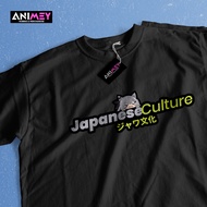 HITAM Japanese Culture anime T-Shirt/anime T-Shirt/Motorcycle T-Shirt - Black