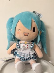 初音未來賽車女郎造型毛公仔