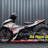 Y16ZR removable sticker for Ex155 Exciter 155 vva white sticker motor