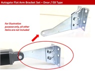 Autogate Swing Arm Flat Bar Bracket Set for Dnor / E8 / OAE / AGT / G-Cora