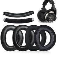 Replacement 1 Pair Sheepskin Ear Pads or Headband For Sennheiser HD800 HD800S Headphones Ear Pads He