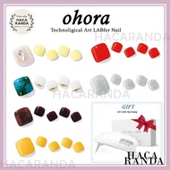 [OHORA] Nail art High quality SEMI-CURE Real Gel NAIL PEDI 32 piece/Pedicure / pedi Sticker P713-718