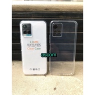 Jelly Case VIVO Y21 Y21s/ Y33s/ Y21T/ Y21A Clear Case HD Clear Thickness 2.0mm Equation