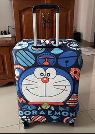 預訂～多啦A夢 叮噹 行李箱套 保護套 有彈性