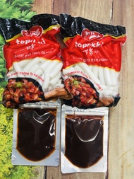 combo 1kg bánh gạo tokbokki Hàn Quốc JOFood kèm 200g sốt