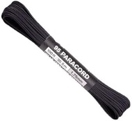 Atwood Paracord - 100' 30.5m 95 Paracord 1 Strand Nylon Core 180 lbs (Black)