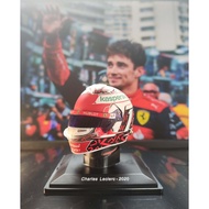 F1 Helmet Model 1: 5 Spark Ferrari Leclair 2020 Helmet Ferrari SF1000 Leclair F1 2020 Helmet Charles