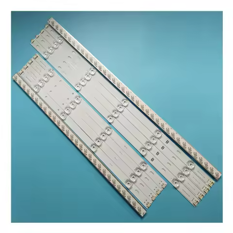 100% New 10pcs/Kit LED strips for TV 50LF652V ZA 50LB561T TC T500HVJ03.3 LC500DUH MG P1 LG Innotek D
