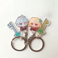 yuanshen Keychain Bag Pendnat Accesorios Kaveh Alhaitham Character Peripherals Exquisite Cos Gifts A