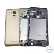 Original For ASUS Zenfone 3 Max ZC520TL Replacement Back Cover Battery Rear Door Housing Case + Side button Camera Glass Lens