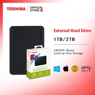 Toshiba Canvio Basics New 1TB/2TB Portable External Hard Drive USB 3.0 External HDD