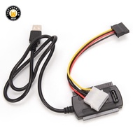 {TB & Bag }   SATA/PATA/IDE to USB 2.0 Adapter Converter Cable for Hard Drive Disk 2.5" 3.5"  .