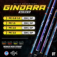 Joran Pancing Rod Jigging Spinning Gindara Relix Nusantara P3 0.8 1.5 2.5