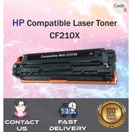 Compatible Toner Code8 HP - CF210X / CF-210X / 210X - 131X (Color/Black)