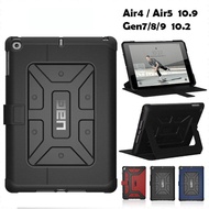 btctherichshop เคสฝาพับ UAG สําหรับ IPAD AIR3 10.5 Air4 10.9 Air5 2022 เคสไอแพด Gen7 Gen8 Gen9 10.2 