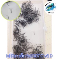 Fan eyelashes available Volume MIX SIZE 3D 4D 5D 6D 7D 8D 10D 8-15mm / 8-16mm 8-cell wheel box (1050