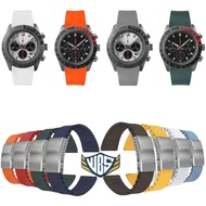 21 mm CTS Replacement Strap Fluoro Rubber FKM 106.21 Watch Strap