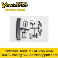 Yokomo DRIVE M7 ADVAN MAX ORIDO Racing 86 Accessory parts set (SD-M786W)