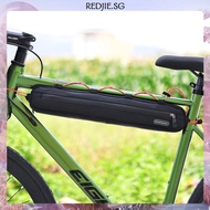[Redjie.sg] Bicycle Front Tube Frame Bag Waterproof Bike Pouch Large Capacity Pannier Bag