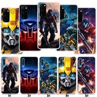 LII99 Optimus Prime Transformers Transparent Case for Samsung Galaxy J2 J4 J5 J6 J7 J8 Plus Prime Core