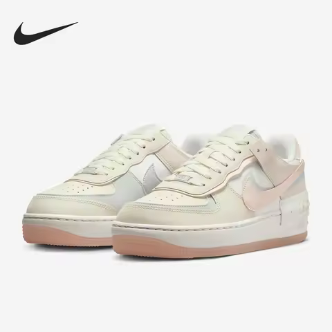 Nike genuine Air Force 1 Shadow women's thick soled shoes DZ1847-105