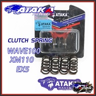 ATAKA Racing 3.0 Clutch Spring For WAVE100/XM110/ EX5 Dream-4pcs