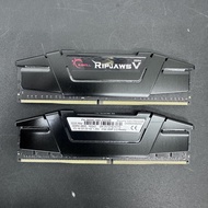 G.Skill Ripjaws V DDR4 3600 32GB Kit ( 2×16GB ) ( F4-3600C18D-32GVK ) 記憶體 RAM    100%work  全正常  淨RAM