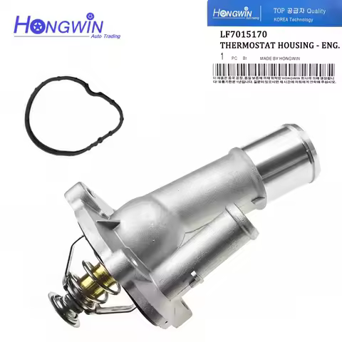 Genuine No.:LF7015170 Coolant Thermostat Housing Water Inlet Fits Mazda 3 5 MX-5 Ford Focus 1.8 2.0