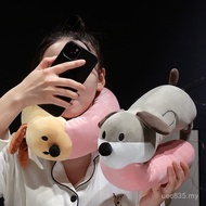 Airplane Portable Cartoon U-Shaped Pillow Small Pillow High-Rail Sleeping Cervical Spine Pillow Slow