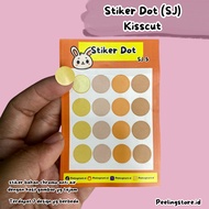 Round Decorative Dot Sticker 1cm Dot Sticker round brown aesthetic retro Sticker