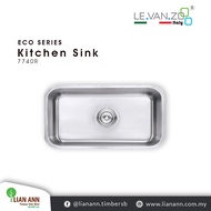 LEVANZO 1.0mm Eco Series Kitchen Sink 7740R