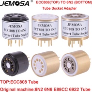 1PC ECC808 TO 6N2 6N6 E88CC ECC88 6922 6DJ8 Tube (bottom)  DIY Audio Amplifier Vacuum Tube  Convert 
