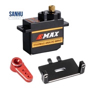 ES08MAII Steering Servo with Servo Mount and Servo Arm for  SCX24 1/24 RC Crawler Car Upgrades Parts