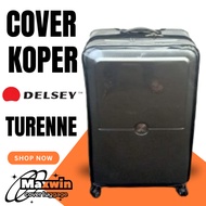 Delsey Turenne Suitcase Protective Cover Full Thick Transparent Mica Plastic