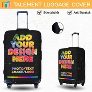 Customized Luggage Protector Cover Personalized Suitcase cover Stretchable Travel Luggage Accessorie